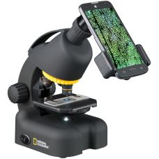 Микроскоп National Geographic 40x-640x с адаптером для смартфона (9119501)