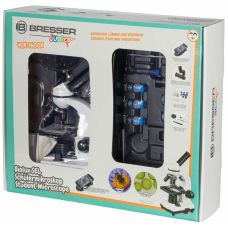 Микроскоп Bresser Biolux SEL 40x-1600x с адаптером для смартфона+кейс (8855610GYE000)