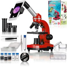 Мікроскоп Bresser Biolux SEL 40x-1600x Red (смартфон-адаптер) (8855600E8G000)