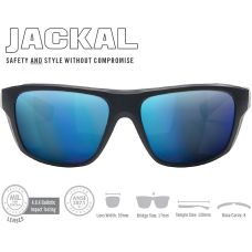 Окуляри балістичні Vortex Jackal Blue/Smoke (EJA-BLS-BL)