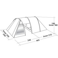 Намет Easy Camp Galaxy 400 Rustic Green (120391)
