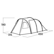 Палатка пятиместная Easy Camp Hidra 5 (120491)