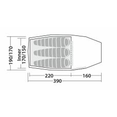 Палатка трехместная Robens Sage 3 Pro (130401)