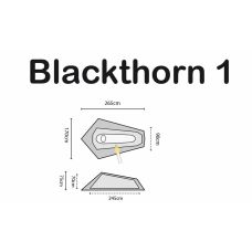 Палатка Highlander Blackthorn 1 Hunter Green (TEN131-HG)