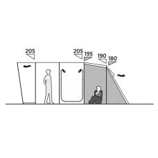 Палатка шестиместная Easy Camp Skarvan 6 (120498)