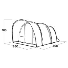 Палатка четырехместная Easy Camp Skarvan 4 (120496)