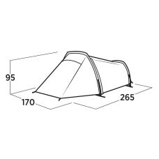 Намет двомісний Easy Camp Sarek 2 (120467)