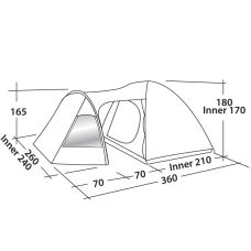 Палатка Easy Camp Blazar 400 Rustic Green (120385)