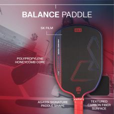 Ракетка для піклболу Joola Agassi Heat Vision 16 Flash Yellow (600388)