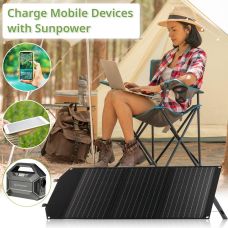 Портативное зарядное устройство для солнечной панели Bresser Mobile Solar Charger 60 Watt USB DC (3810050)