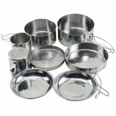 Набор посуды Highlander Peak Weekender Cookware Kit Metallic (CP215) Набор посуды Highlander Peak Weekender Cookware Kit Metallic (CP215)