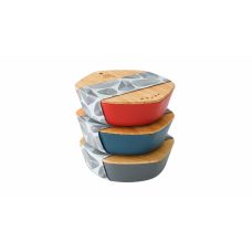 Набор туристической посуды Robens Leaf Meal Kit Fire Red (690276)