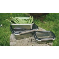 Набор пищевых контейнеров из нержавеющей стали Outwell Camper Food Box Set 3 шт (651210)