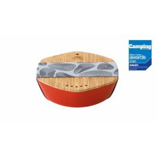 Набор туристической посуды Robens Leaf Meal Kit Fire Red (690276)