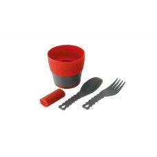 Набор туристической посуды Robens Leaf Meal Kit Fire Red (690276)