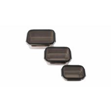 Набор пищевых контейнеров из нержавеющей стали Outwell Camper Food Box Set 3 шт (651210)