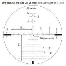 Оптический прицел Vortex Diamondback Tactical FFP 4-16x44 EBR-2C MRAD (DBK-10027)