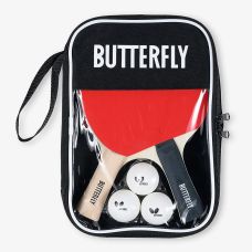 Набор для настольного тенниса Butterfly Racket Set Easy 2 Bats 3 Balls (6257623202)