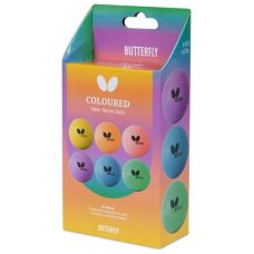 Мячи для настольного тенниса Butterfly Coloured Balls 6 шт (7011630440)