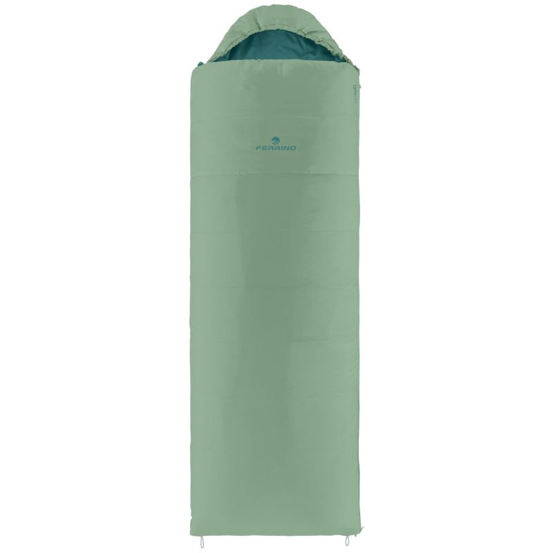 Спальний мішок Ferrino Lightec SSQ 950 +5°C Basil Green Left (86652RVVS)