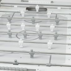 Настольный футбол Garlando G-500 Pure White (G500BIUCVL)