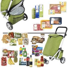 Сумка-тележка ShoppingCruiser 3 Wheels Green (650071)