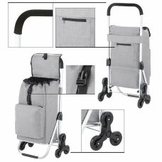 Сумка-візок ShoppingCruiser Stairs Climber 53 Grey (6043611)