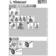 Сумка-візок Andersen Royal Shopper Vide Mint (166-188-50)