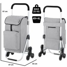 Сумка-візок ShoppingCruiser Stairs Climber 53 Grey (6043611)