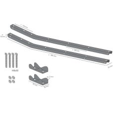 Сушарка для білизни навісна Colombo Balcony with clamps (STZAN2)
