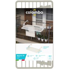 Сушилка для белья навесная Colombo Balcony 10 Resina (ST988)