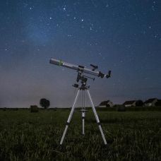 Телескоп Bresser Space Explorer 90/900 EQ3 с лунным фильтром и адаптером для смартфона (9621801)
