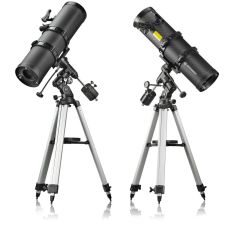 Телескоп Bresser Pollux 150/1400 EQ3 Carbon с солнечным фильтром и адаптером для смартфона (4690900)