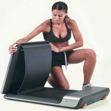 Бігова доріжка Toorx Treadmill WalkingPad with Mirage Display Mineral Grey (WP-G)