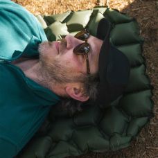 Надувной коврик Highlander Nap-Pak Inflatable Sleeping Mat 5 cm Olive (AIR071)