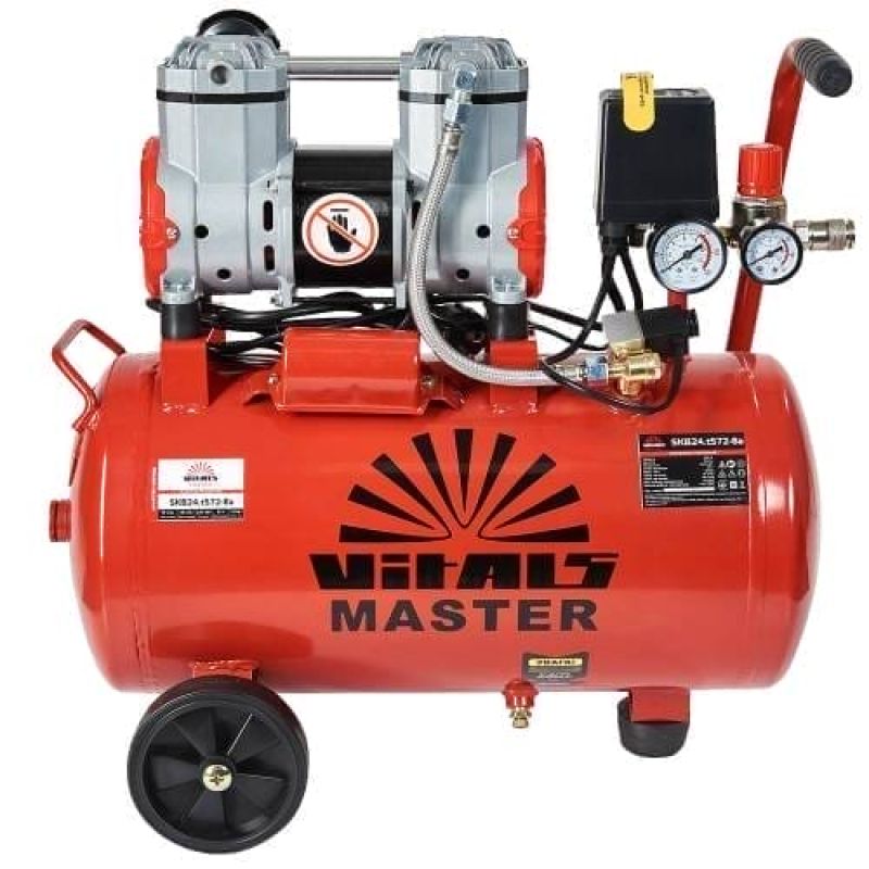 Компресор безмасляний Vitals Master SKB24. t572-8a Компресор безмасляний Vitals Master SKB24. t572-8a