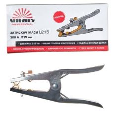 Зажим массы Vitals Profi L215 300A (латунь)