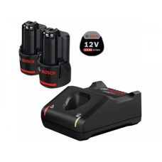 2 аккумулятора Bosch GBA 12V 2.0Ah + GAL 12V-40 Professional (1600A019R8)