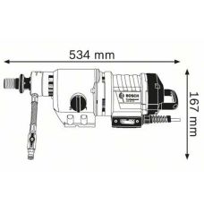 Дрель алмазного сверления Bosch GDB 350 WE (0601189900)
