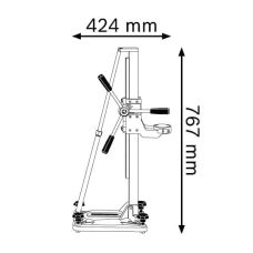 Стійка для дриля Bosch GCR 180