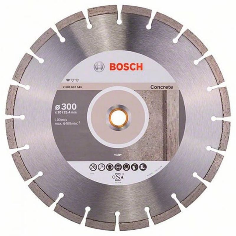 Бриллиантовый диск Bosch Standard for Concrete 300-20/25,4 мм (2608602543)