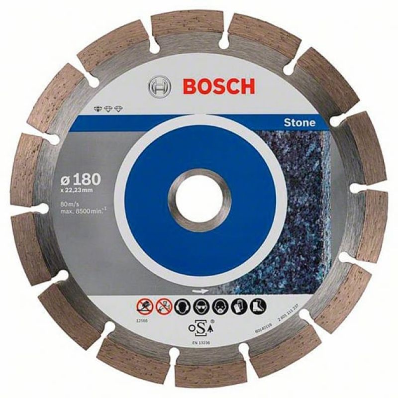 Бриллиантовый диск Bosch Standard for Stone, 180x22,23x2x10 мм (2608603237)