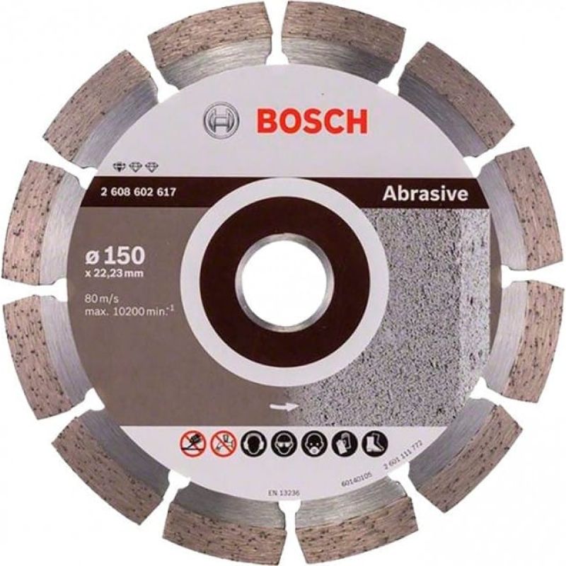 Бриллиантовый круг Bosch Standard for Abrasive, 150×22,23×2 мм (2608602617)