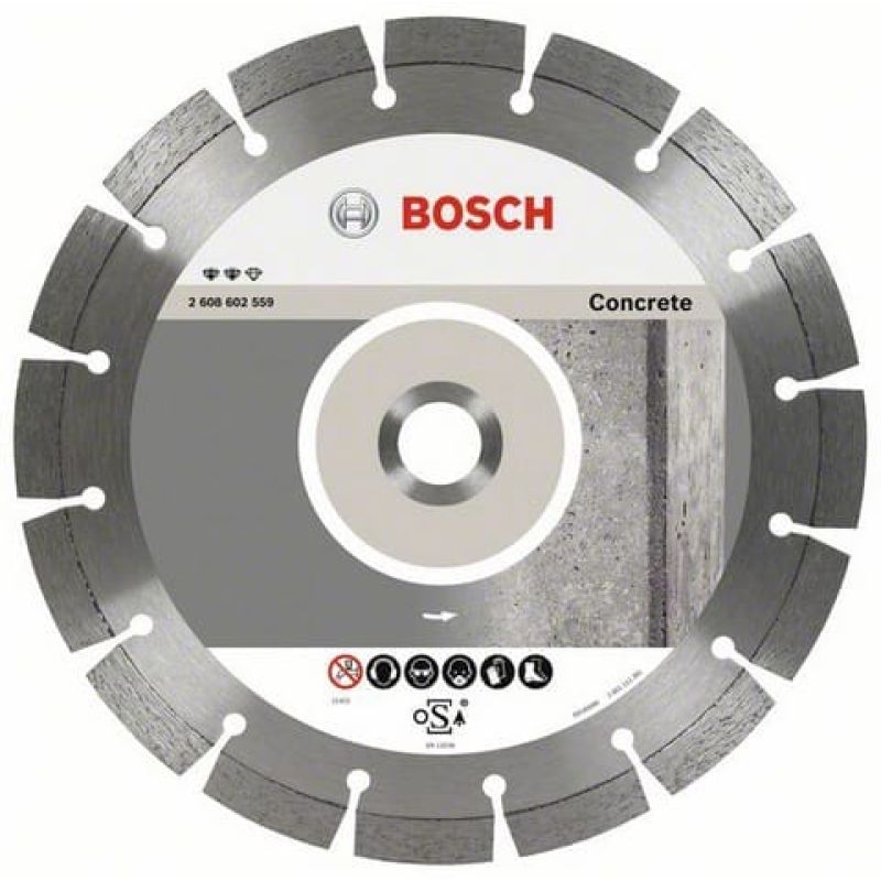 Круг алмазный Bosch Expert for Concrete 115 x 22,23 x 2,2 x 12 mm (2608602555)