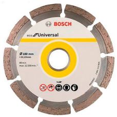 Бриллиантовый круг Bosch ECO Universal 180×22,23 мм, 10 шт (2608615043)