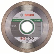 Круг алмазный Bosch Professional for Ceramic 110 x 22,23 x 1,6 x 7,5 mm (2608602535)