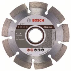 Алмазне відрізне коло Bosch Standard for Abrasive 115 x 22.23 x 1.6 x 10 mm (2608602615)