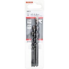 Набор Bosch из 3 сверл по бетону CYL-3, 5,6,8 мм (2608597709)