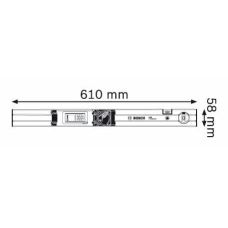 Напрямна шина Bosch R 60 Professional (0601079000)