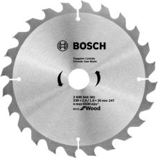 Пильный диск Bosch Eco for Wood 230x2,8x30-24T (2608644381) Пильный диск Bosch Eco for Wood 230x2,8x30-24T (2608644381)